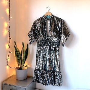 Jovani sequined cocktail dress